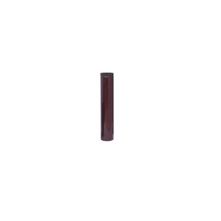 Linear pipe (0,60m)  Φ120  Brown - Black